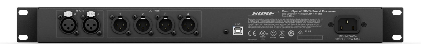 ControlSpace SP-24 音頻信號處理器