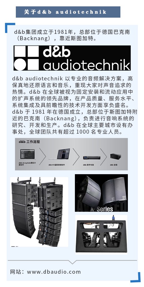 秉和企業(yè)成為德國d&b音響中國娛樂總代理